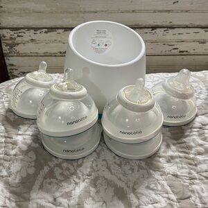 Nanobebe baby bottle set